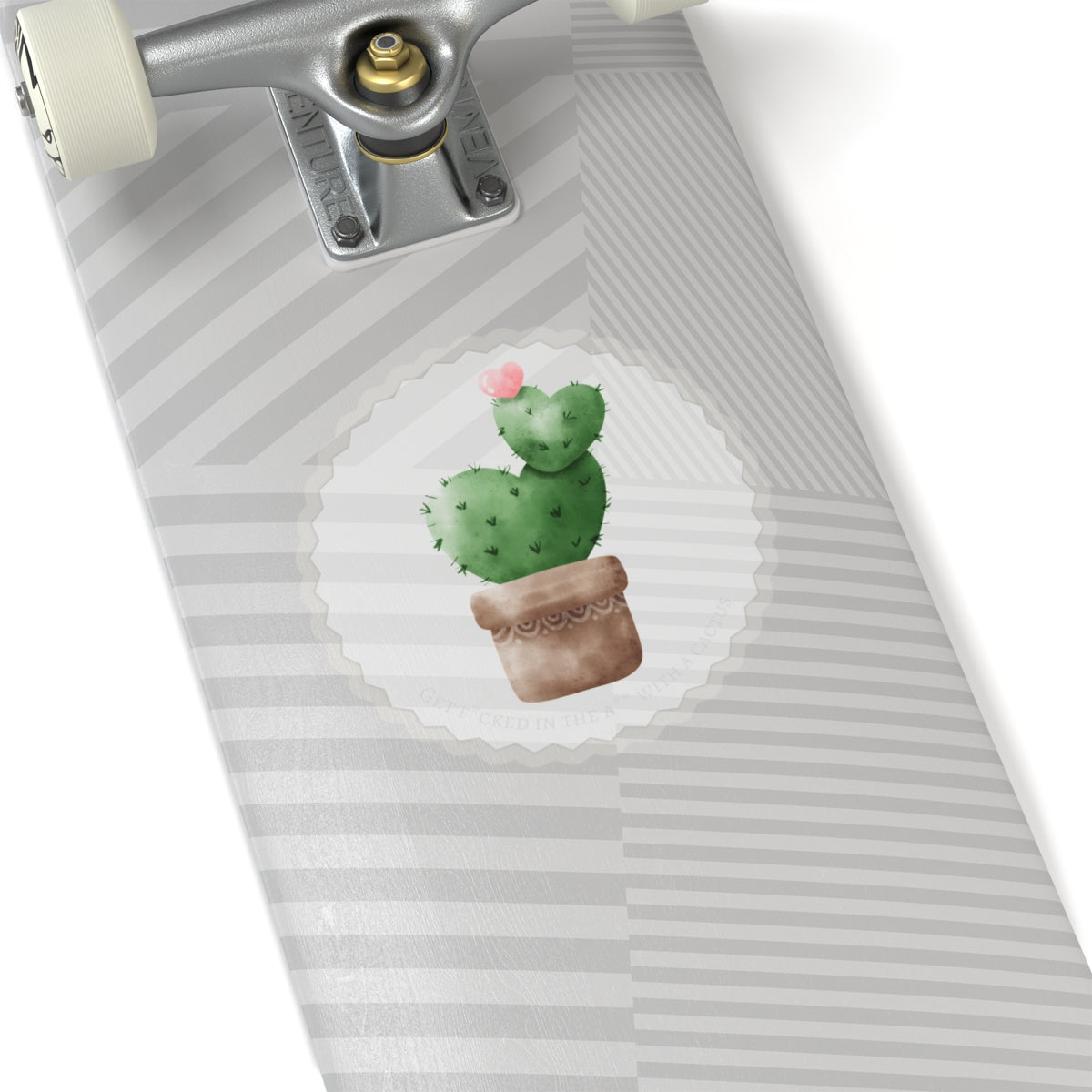 Sassy Cactus Kiss-Cut Sticker