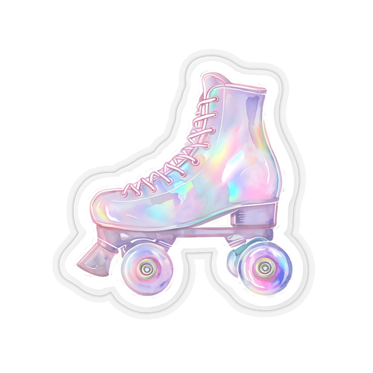 Roller Skate Kiss-Cut Sticker - Style 1
