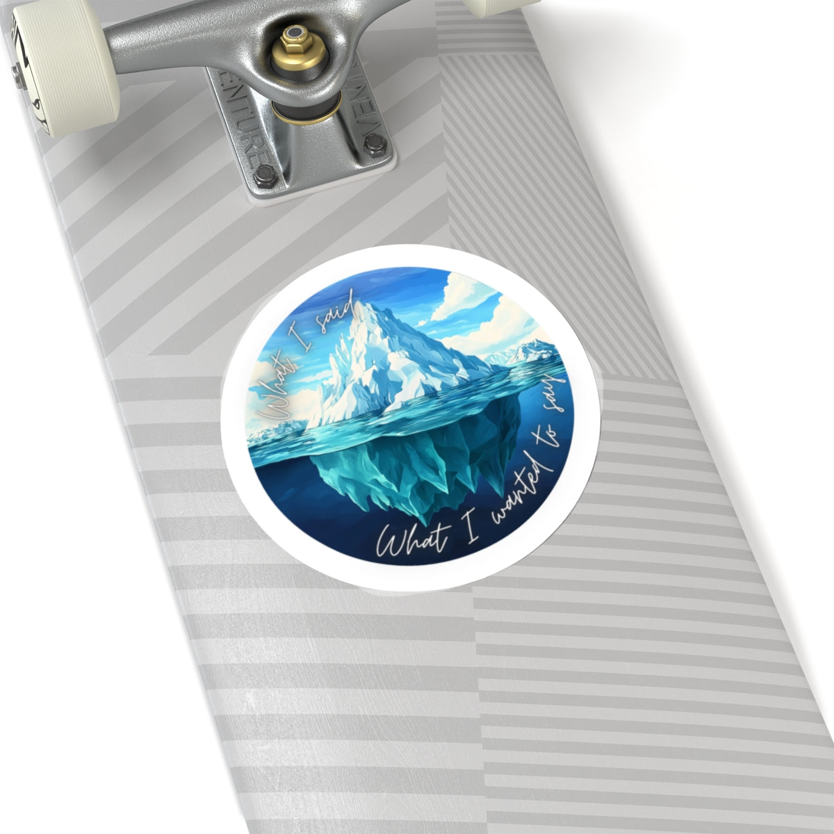 Iceberg Kiss-Cut Sticker