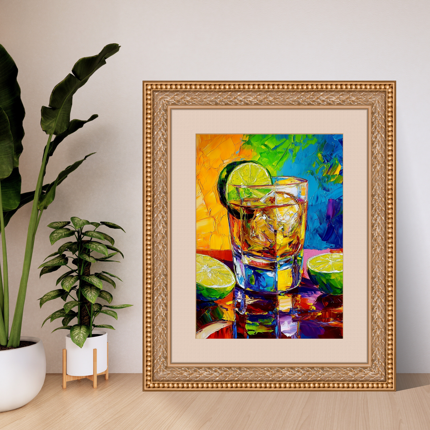 Impressionism Tequila Shot - Wall Art Digital File