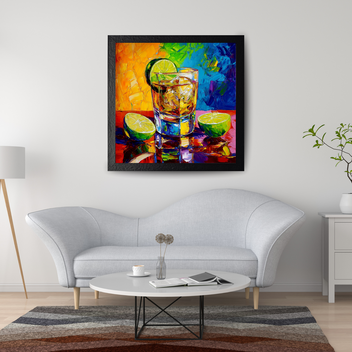 Impressionism Tequila Shot - Wall Art Digital File