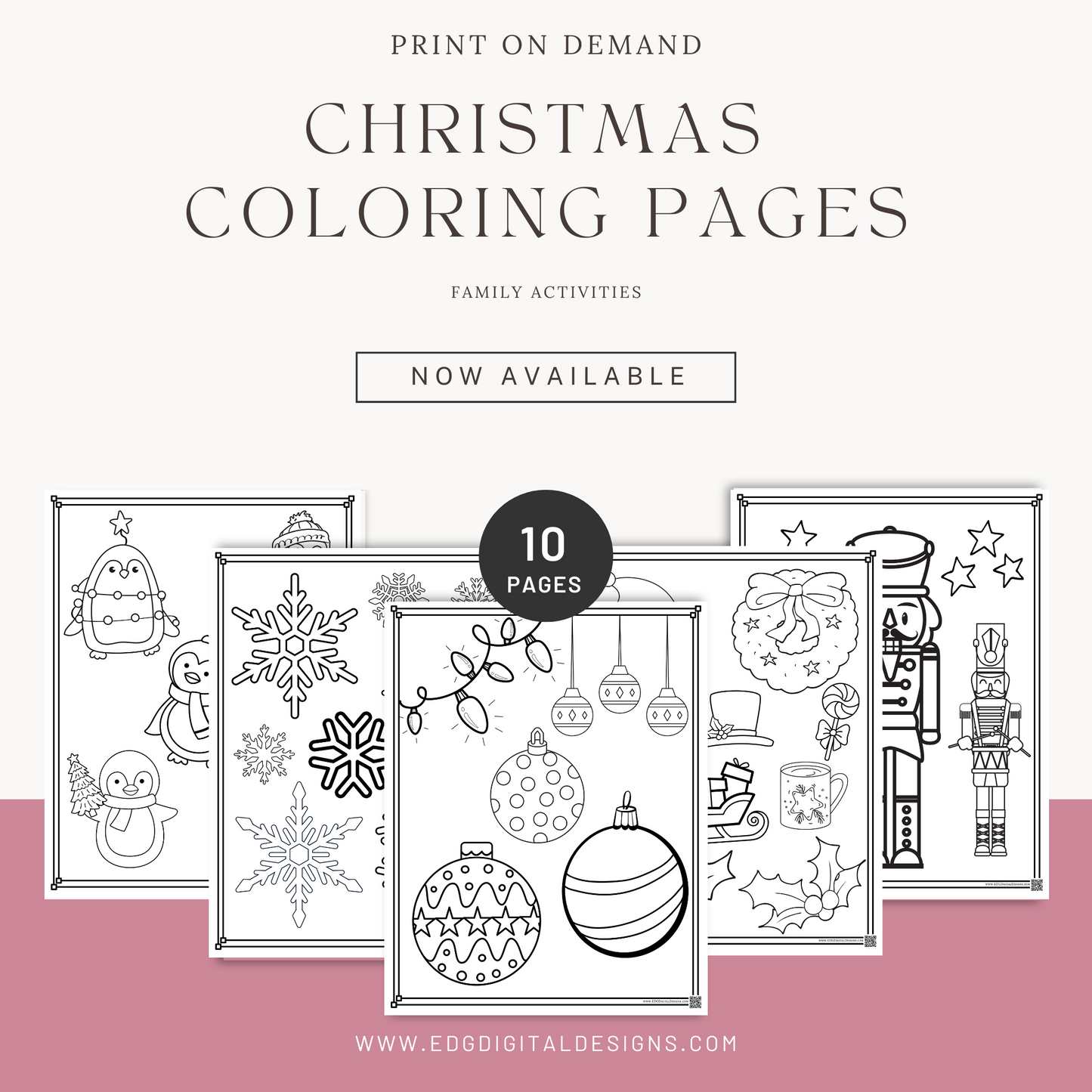 Holiday Coloring Pages, Christmas coloring pages