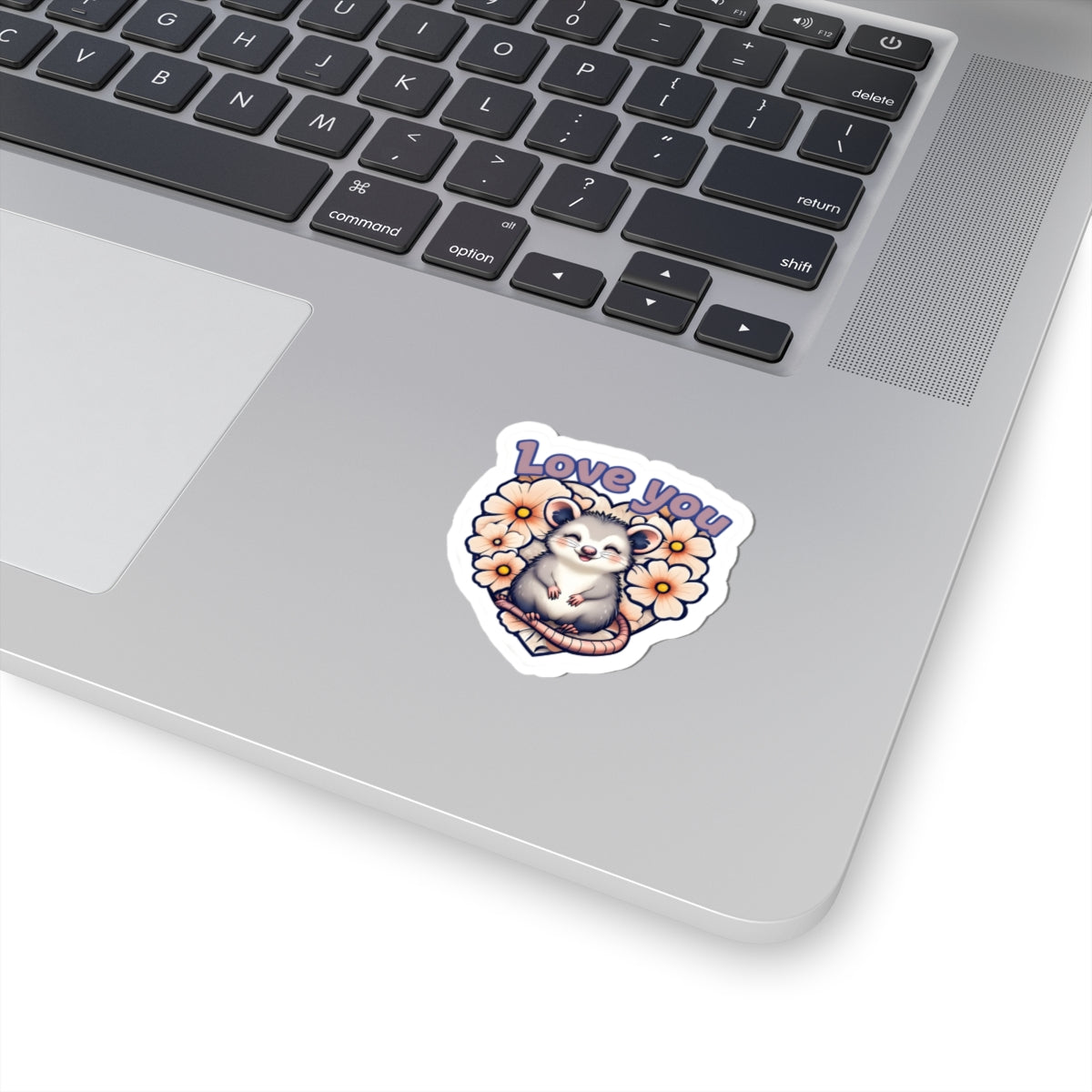 Love You Opossum Kiss-Cut Sticker