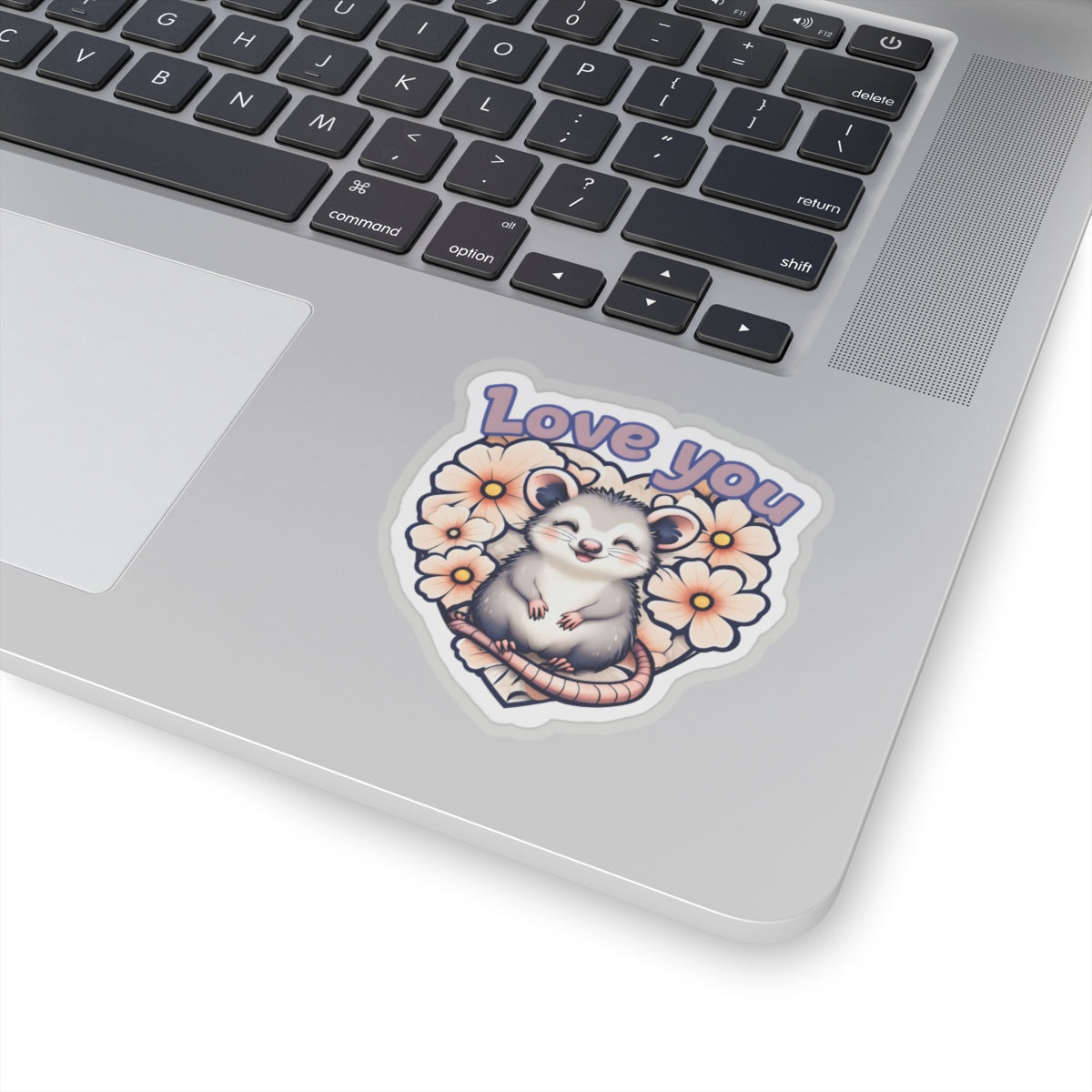 Love You Opossum Kiss-Cut Sticker