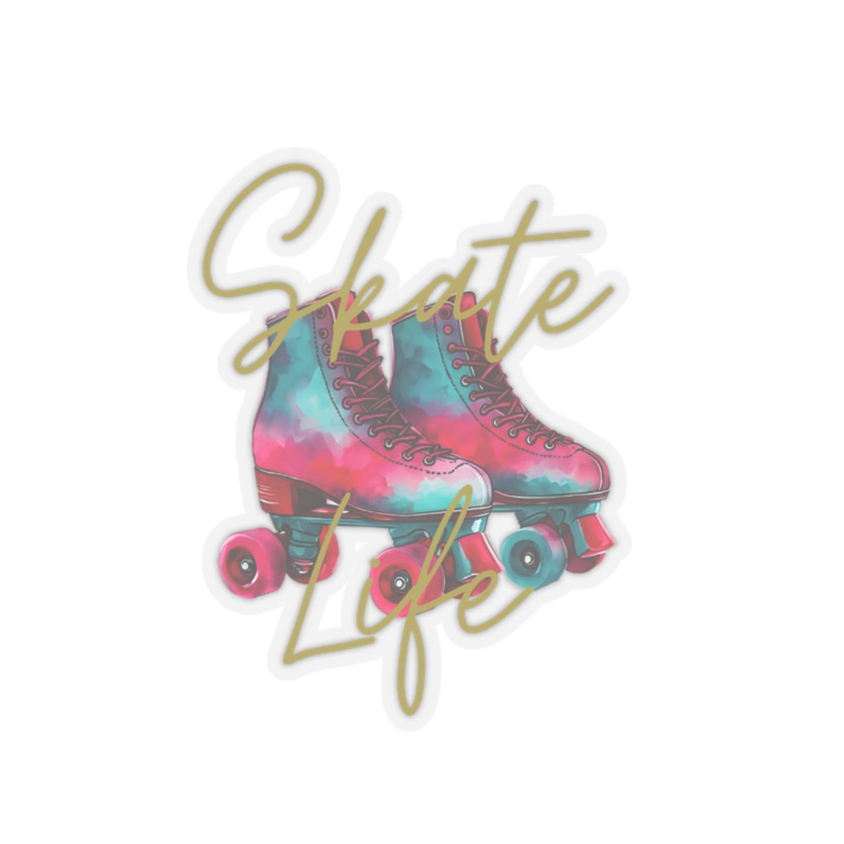 Skate Life Kiss-Cut Sticker - Style 3