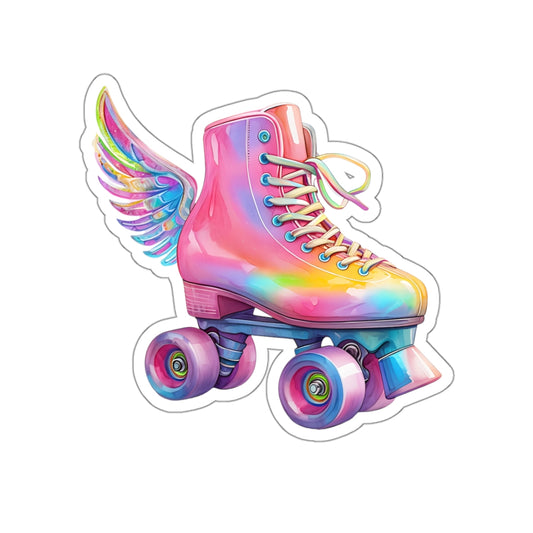 Roller Skate Kiss-Cut Sticker - Style 7