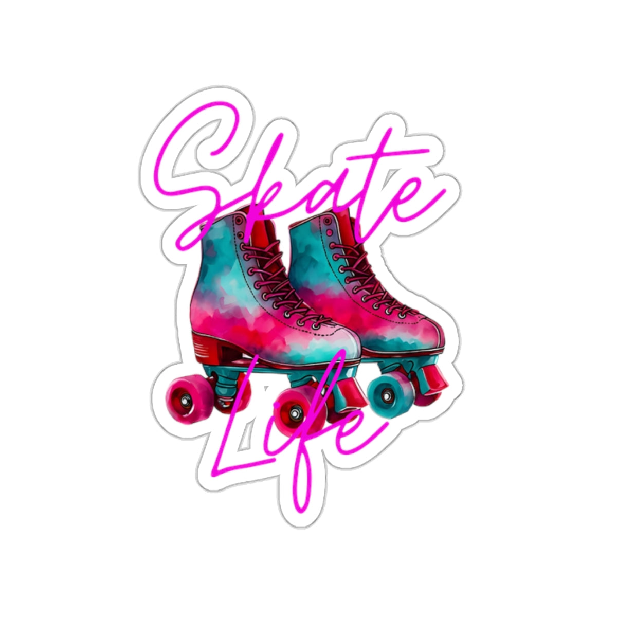 Skate Life Kiss-Cut Sticker - Style 1