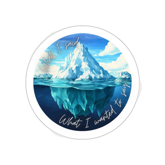 Iceberg Kiss-Cut Sticker