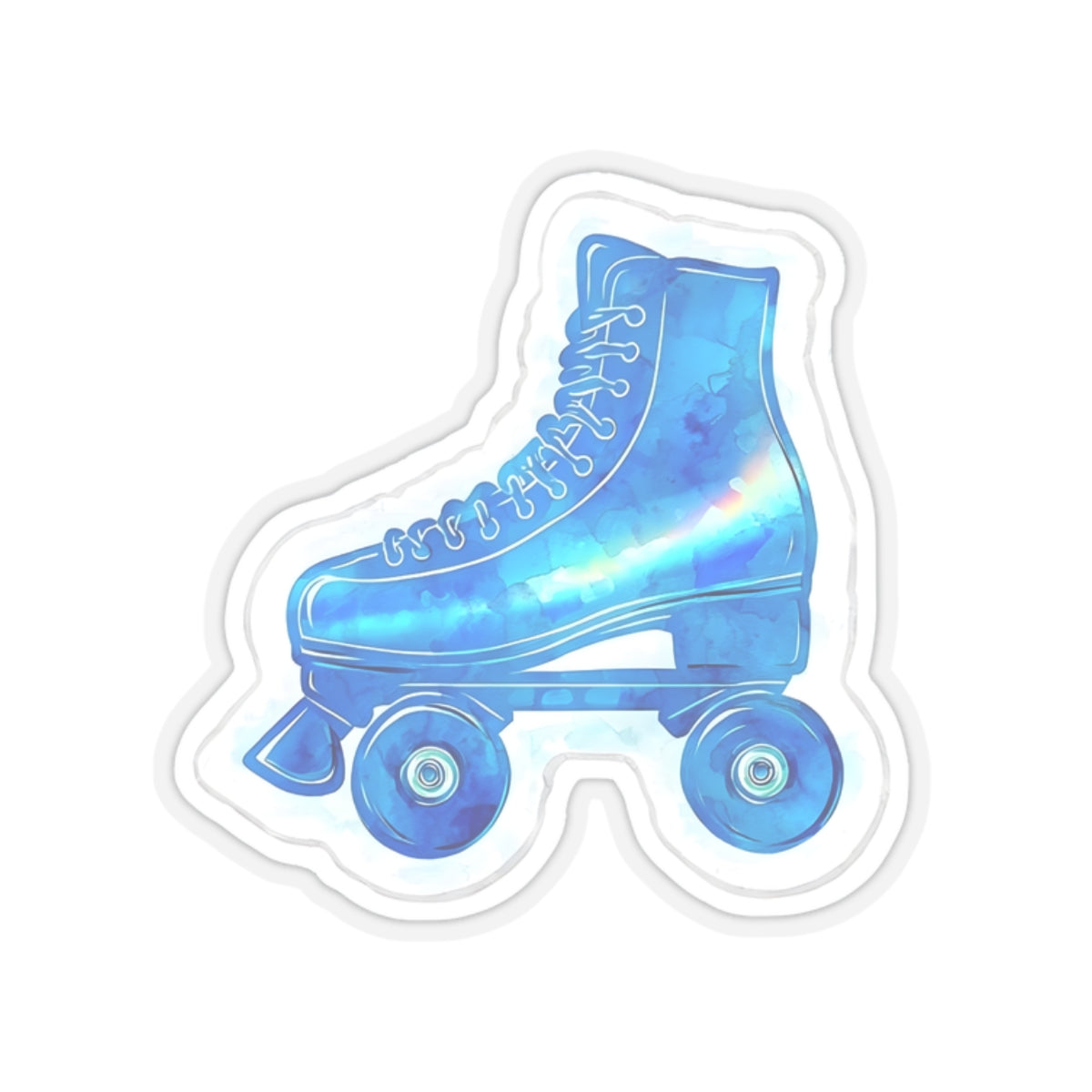 Roller Skate Kiss-Cut Sticker - Style 3