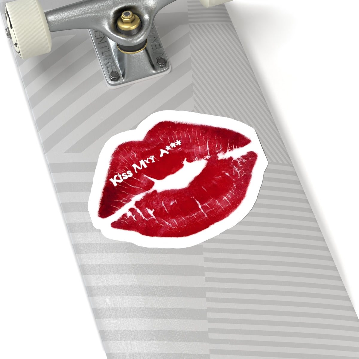 Kiss My A** Kiss-Cut Sticker