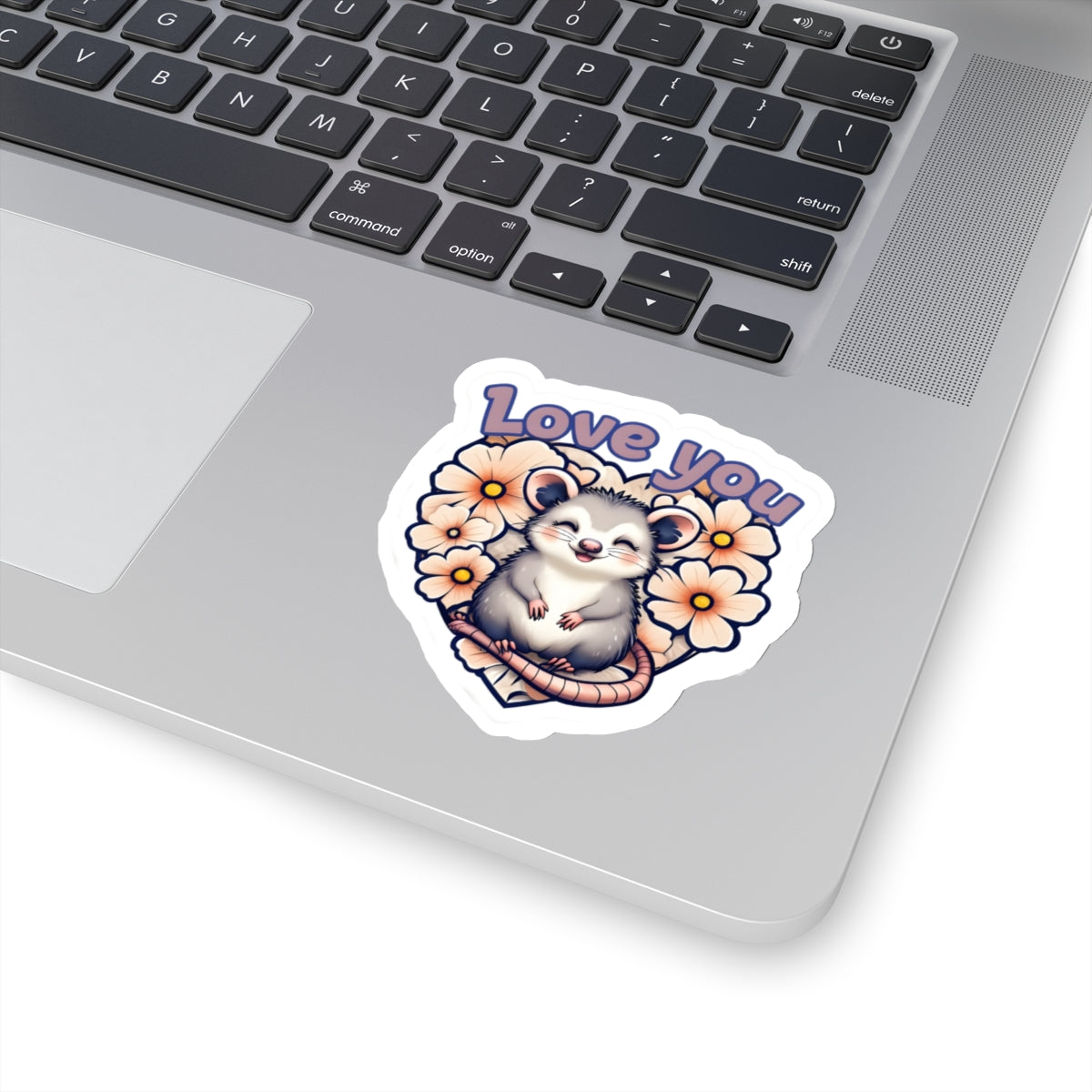 Love You Opossum Kiss-Cut Sticker