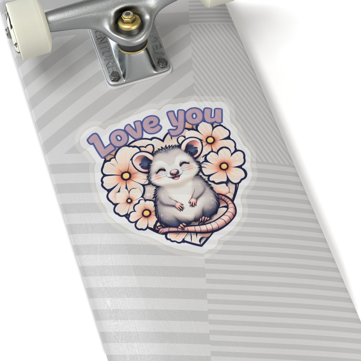 Love You Opossum Kiss-Cut Sticker