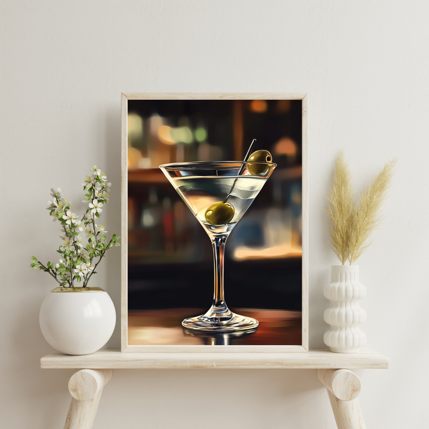 Hyper Realistic Martini - Wall Art Digital File