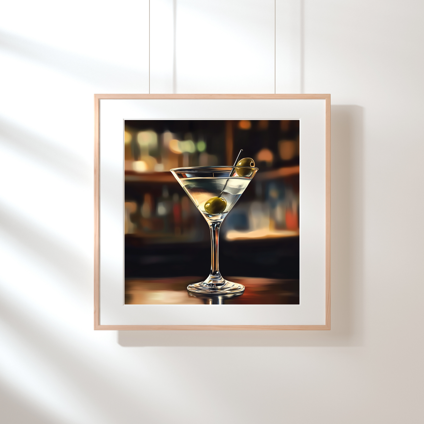 Hyper Realistic Martini - Wall Art Digital File