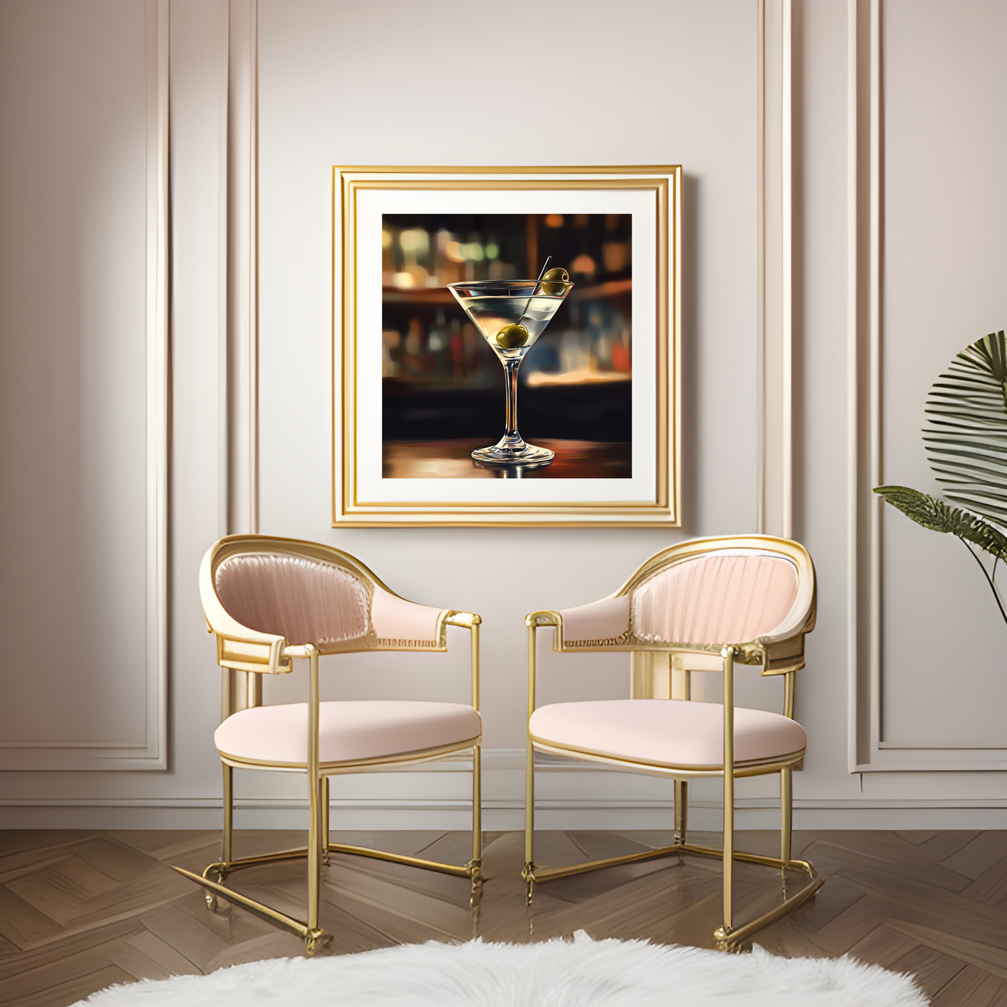 Hyper Realistic Martini - Wall Art Digital File