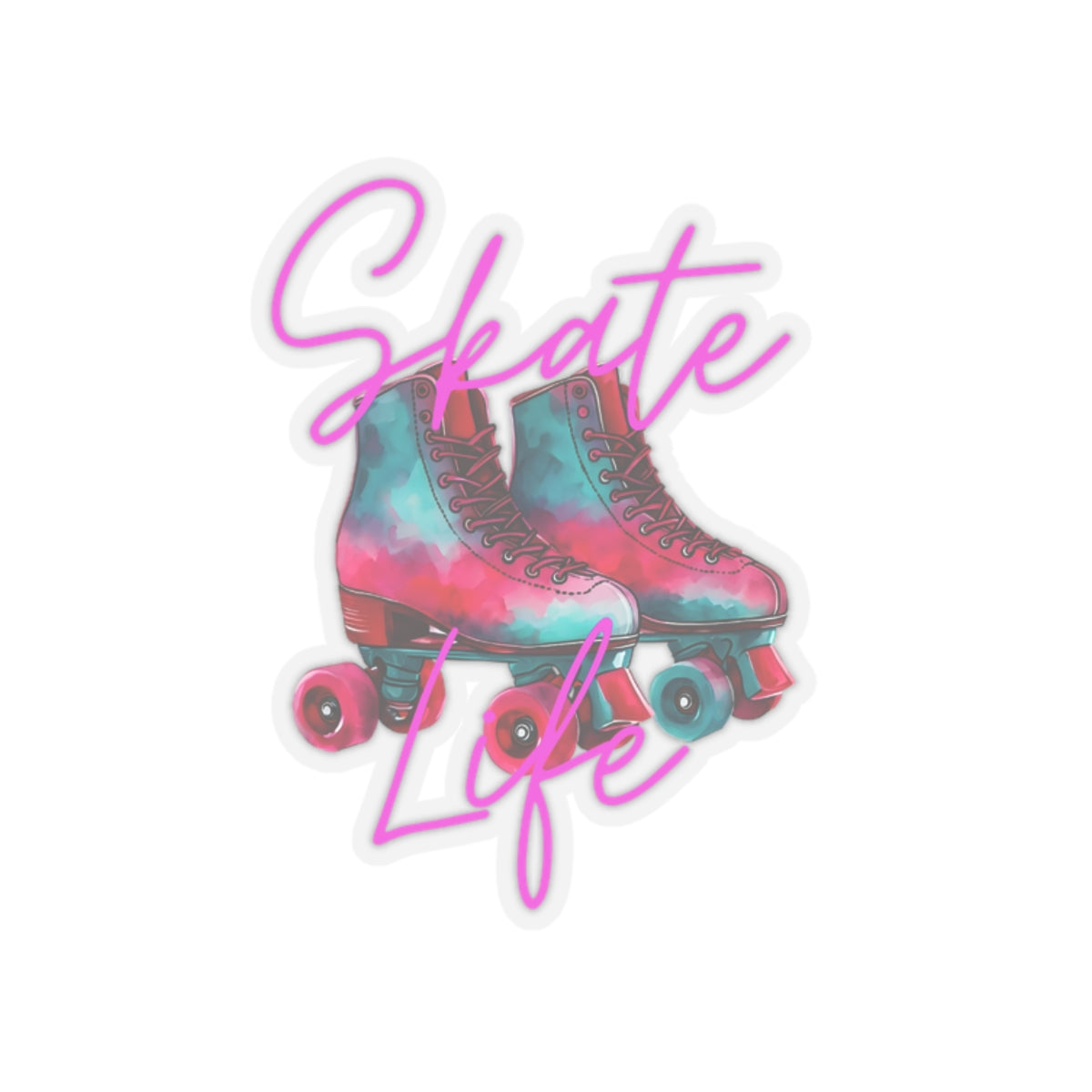 Skate Life Kiss-Cut Sticker - Style 1