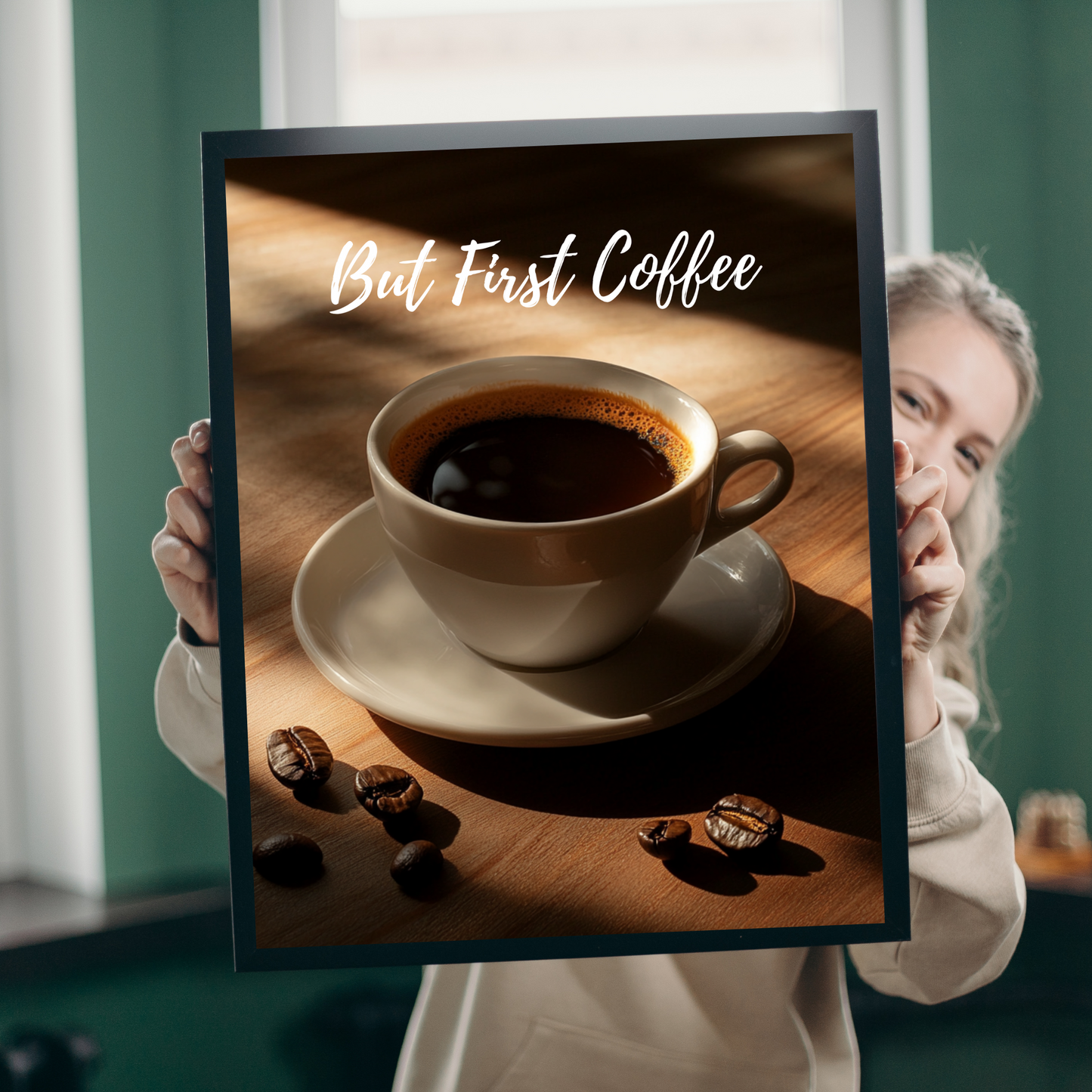 But First Coffee - Wall Art Digital File