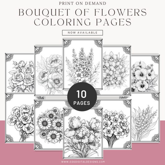 Adult coloring pages, Floral adult coloring pages