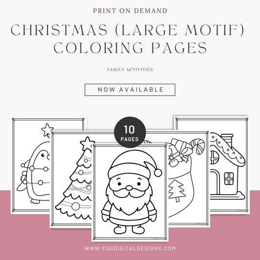 Christmas coloring pages, Santa coloring page, penguin coloring page