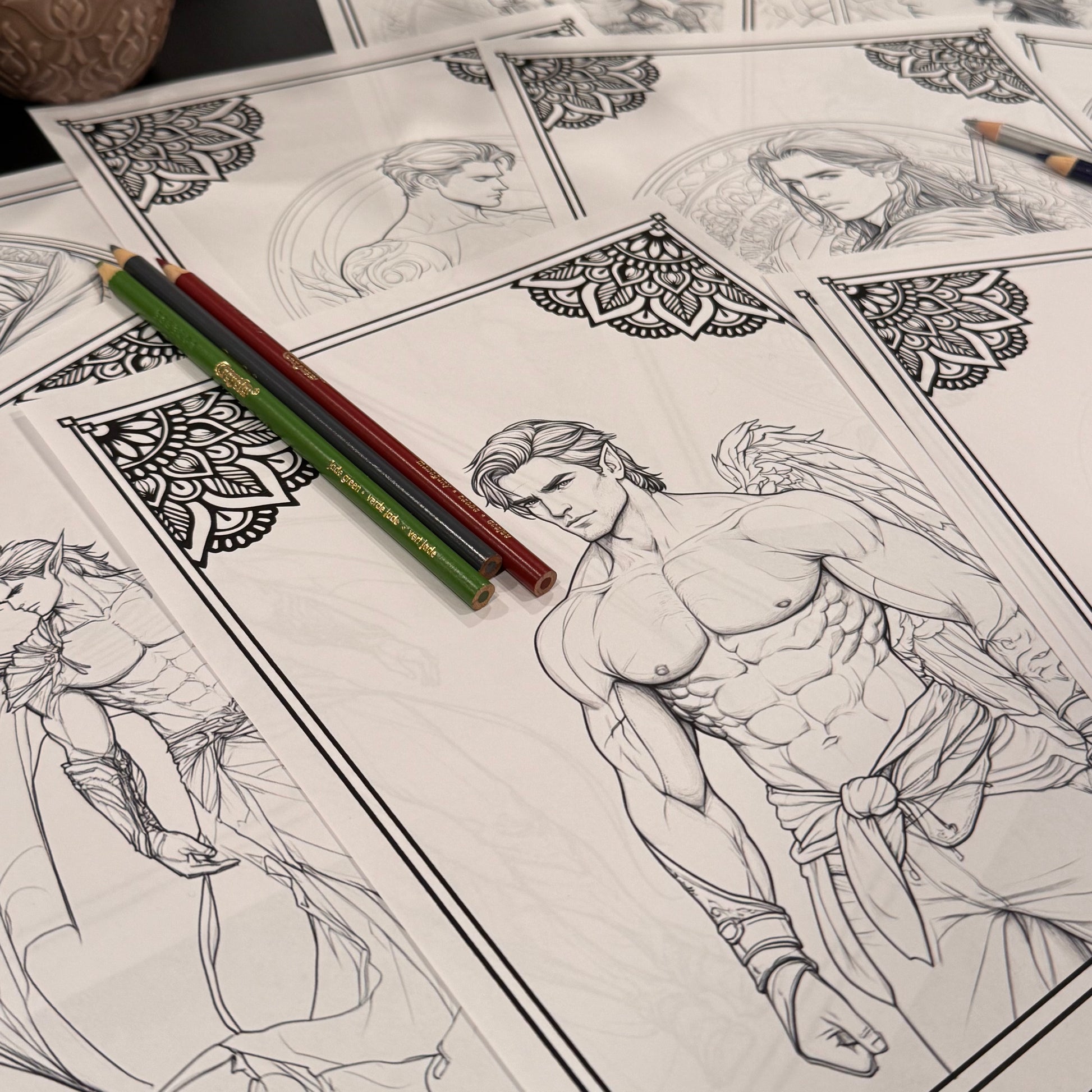 Sexy Prince Coloring Pages