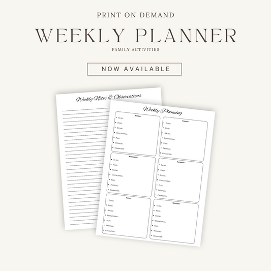 Weekly Planner