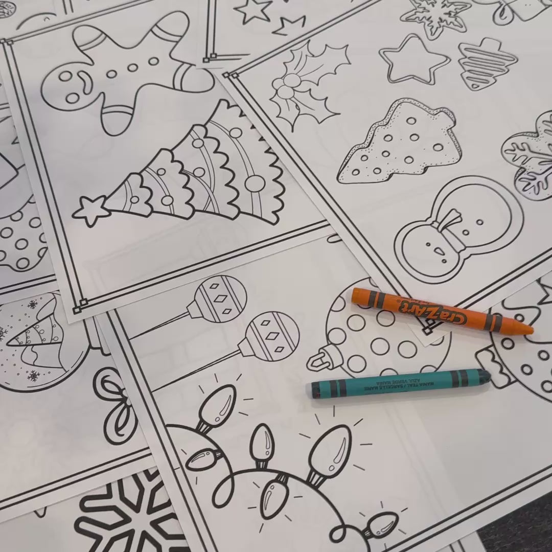 Holiday Coloring Pages